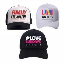 BONÉ TRUKER OU BRIM PERSONALIZADO      