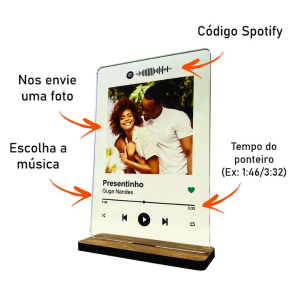Display  Acrilico Acrílico  4mm com Base MDF 6mm 15x10cm  SUBLIMAÇÃO  